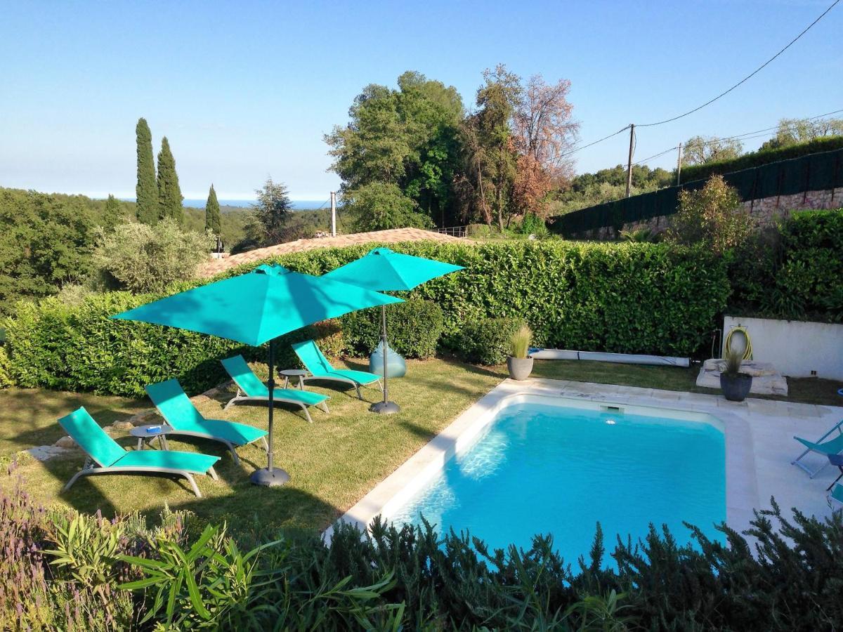 Cote D'Azur, Villa New Gold Dream With Heated And Privat Pool, Sea View Ле-Руре Экстерьер фото