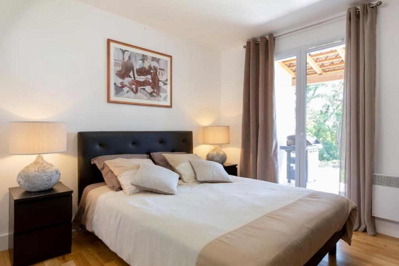 Cote D'Azur, Villa New Gold Dream With Heated And Privat Pool, Sea View Ле-Руре Экстерьер фото