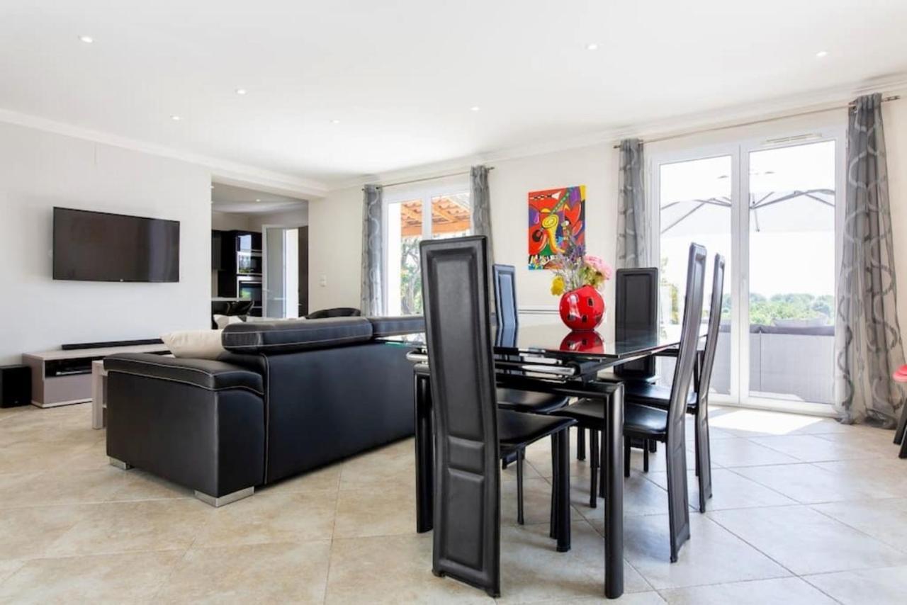 Cote D'Azur, Villa New Gold Dream With Heated And Privat Pool, Sea View Ле-Руре Экстерьер фото