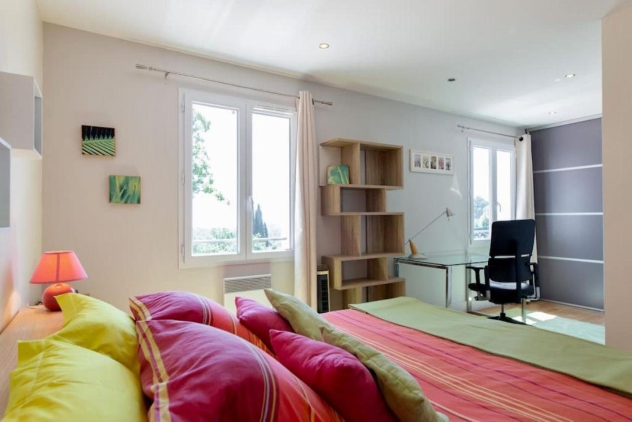 Cote D'Azur, Villa New Gold Dream With Heated And Privat Pool, Sea View Ле-Руре Экстерьер фото
